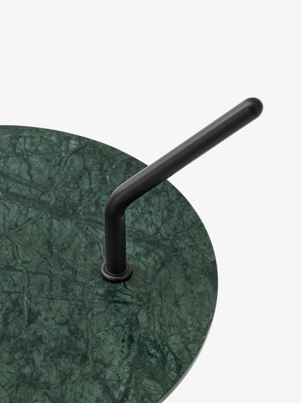 Halten SH9 Side table, Verde Guatemala & Warm black base