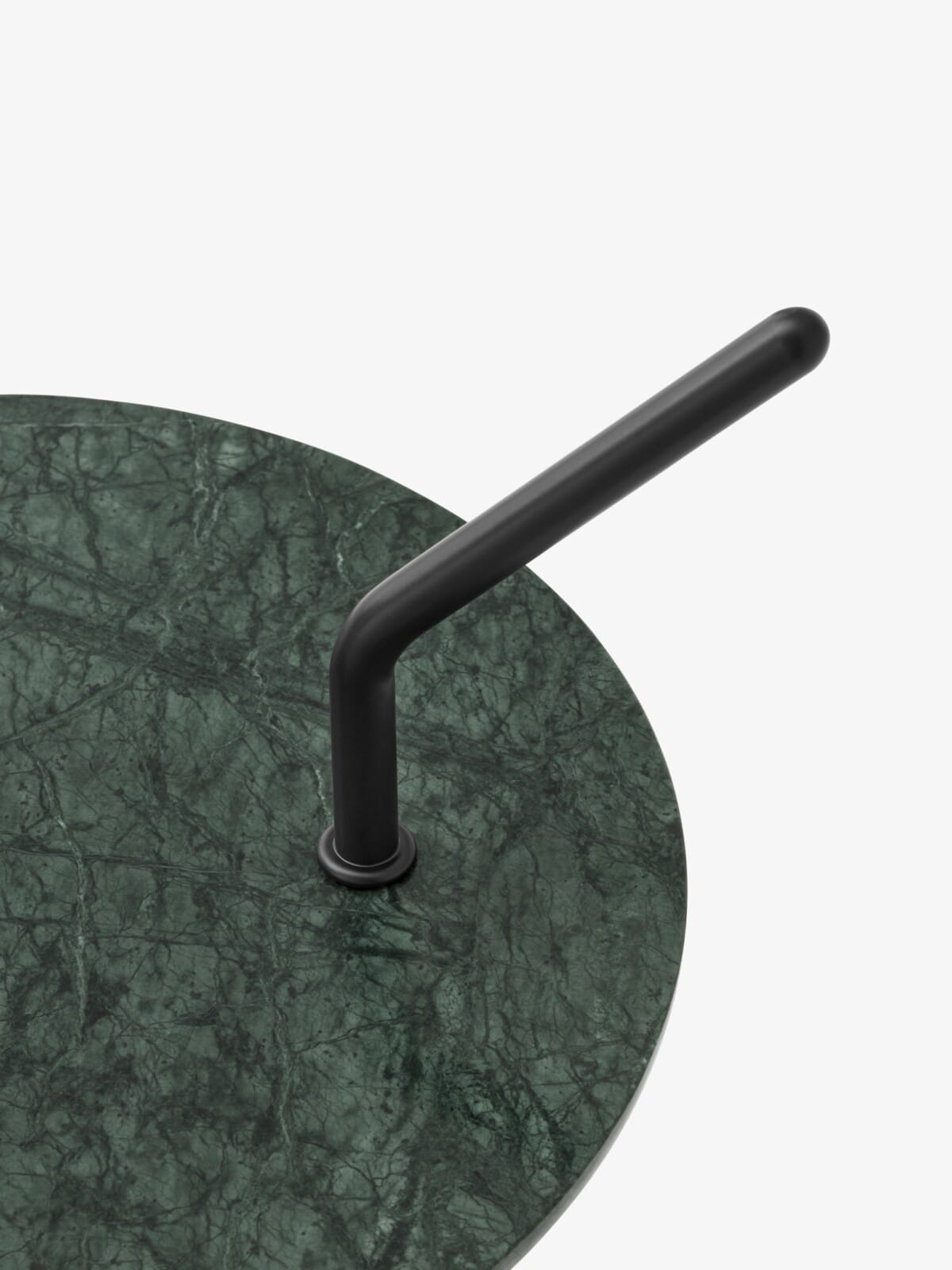 Halten SH9 Side table, Verde Guatemala & Warm black base