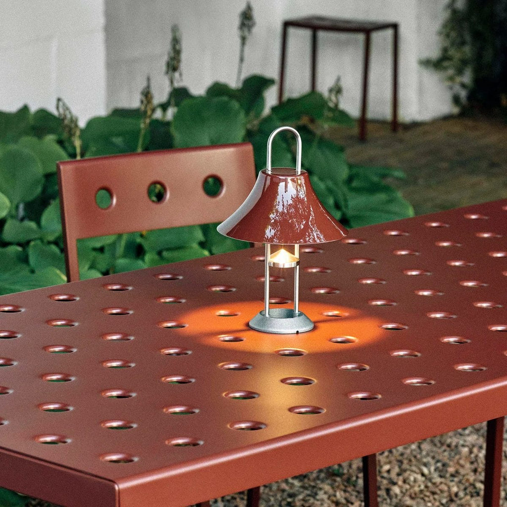 Mousqueton Portable Lamp-Iron red