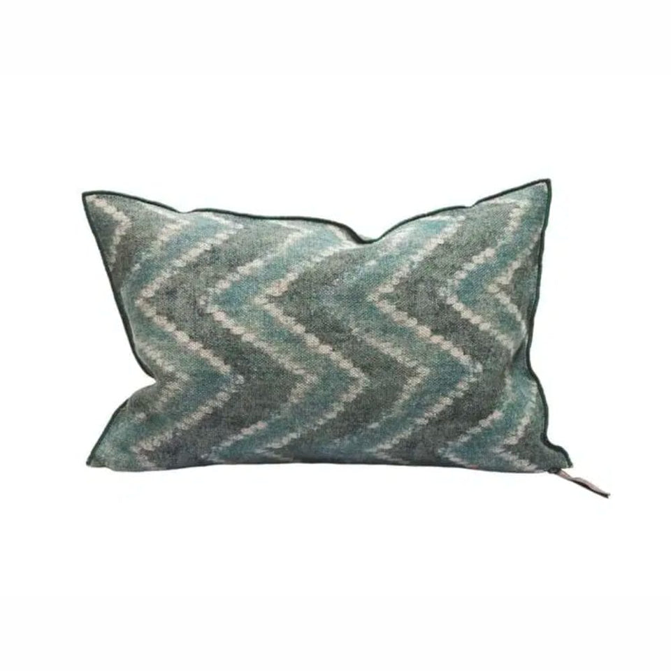 Lin Wabi-Sabi Cushion, Zanzibar Forest, 40 x 60 cm