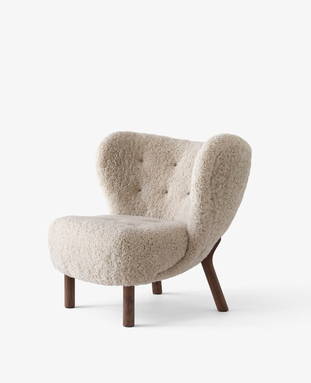 Little Petra VB1, Sheepskin Moonlight, Walnut