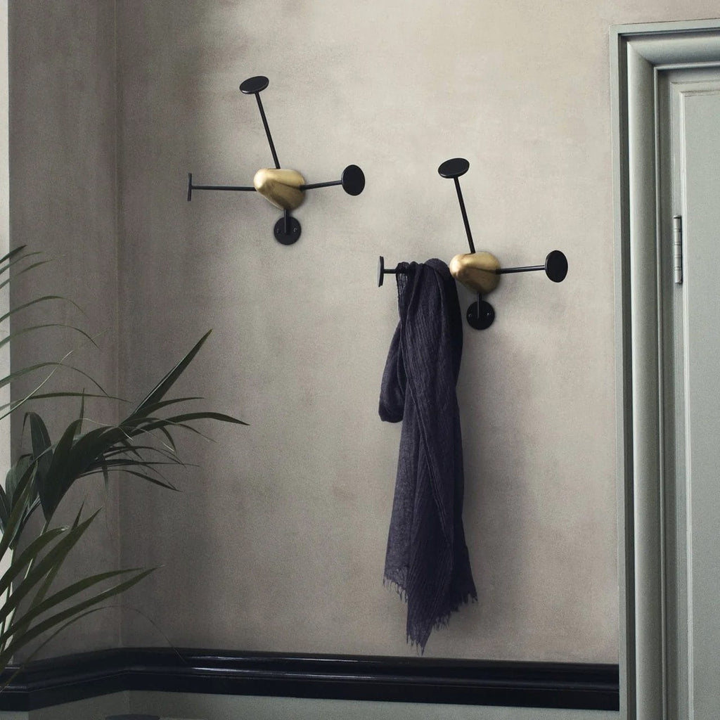 Matégot Coat Rack, Soft Black Semi Matt