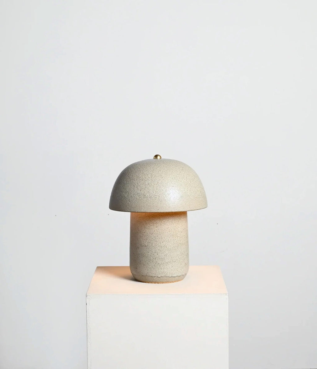 Tera Lamp Glazed Agate, Mini H28 x D23cm