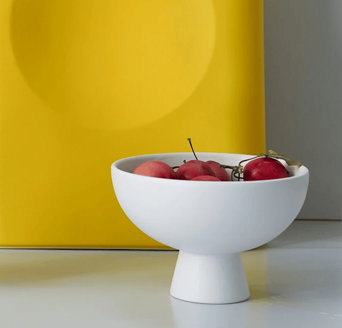 Strøm Medium Bowl, Vaporous Grey, 19 x 13 cm