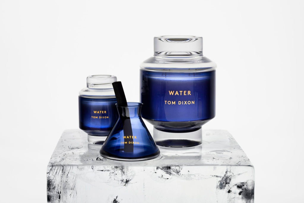 Scent Large Water, Blue Glass