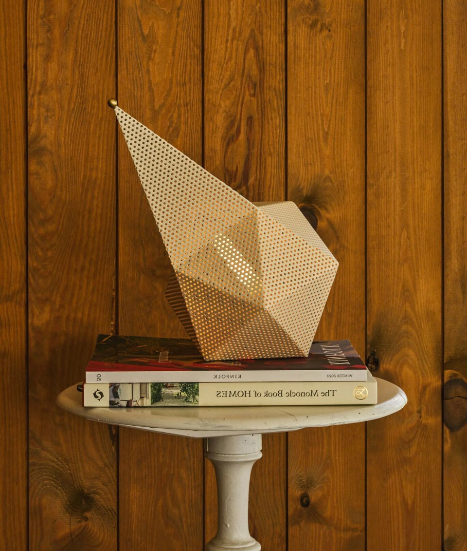 Bagdad Portable Lamp, Shade Cream White Semi Matt
