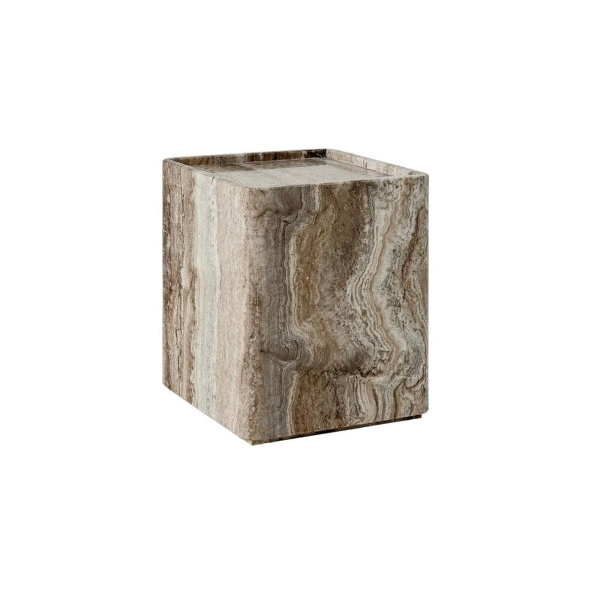 Pietra Side Table, Lively Sepia
