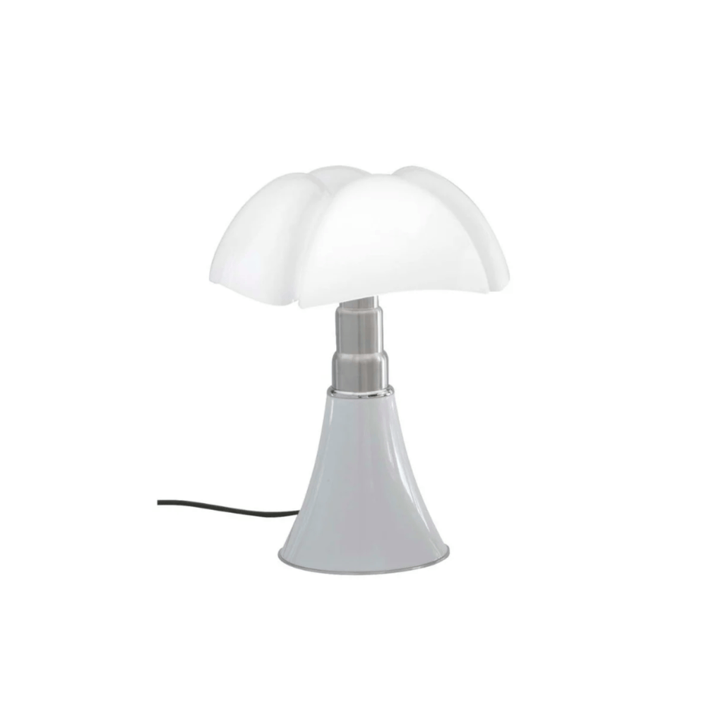 Minipipistrello Table Lamp, White 27x35H