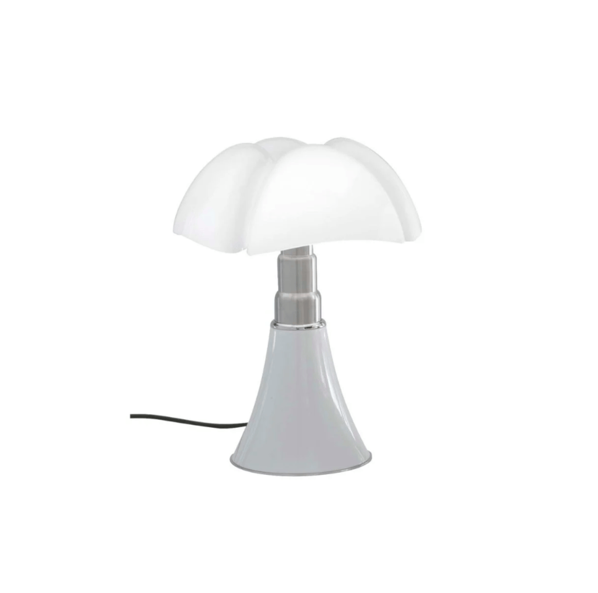 Minipipistrello Table Lamp, White 27x35H