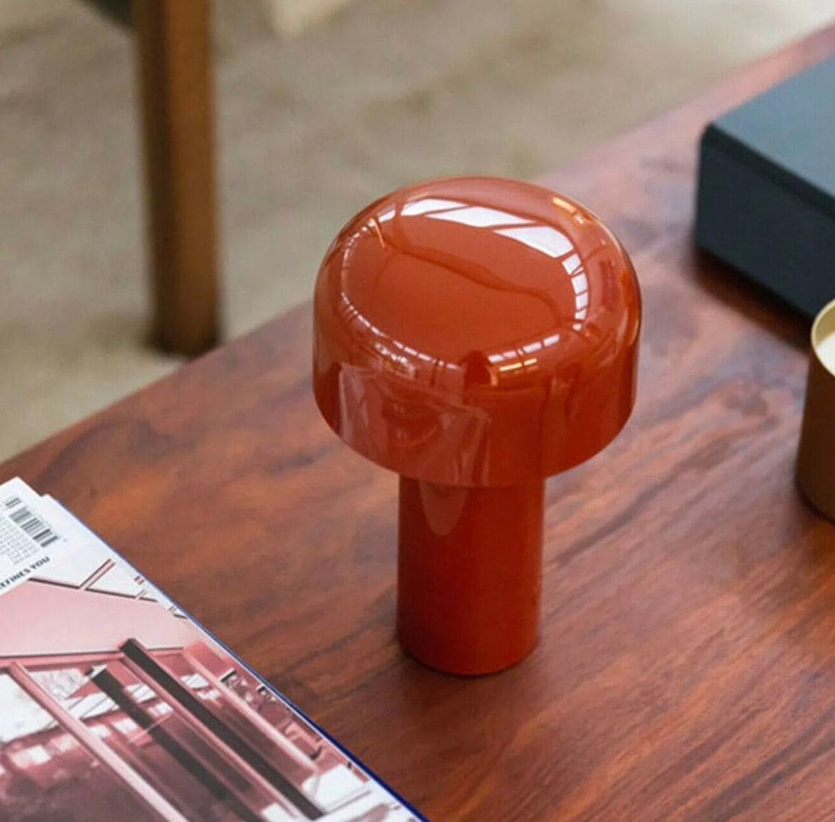 Bellhop Table, Brick Red, By Edward Barber And Jay Osgerby, 2018