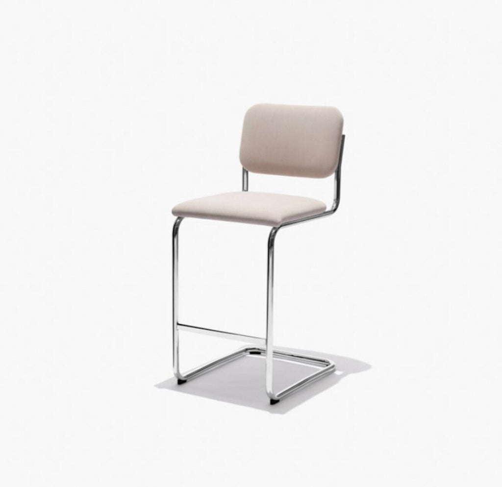 Cesca Relax Counter stool Fully upholstered H64cm