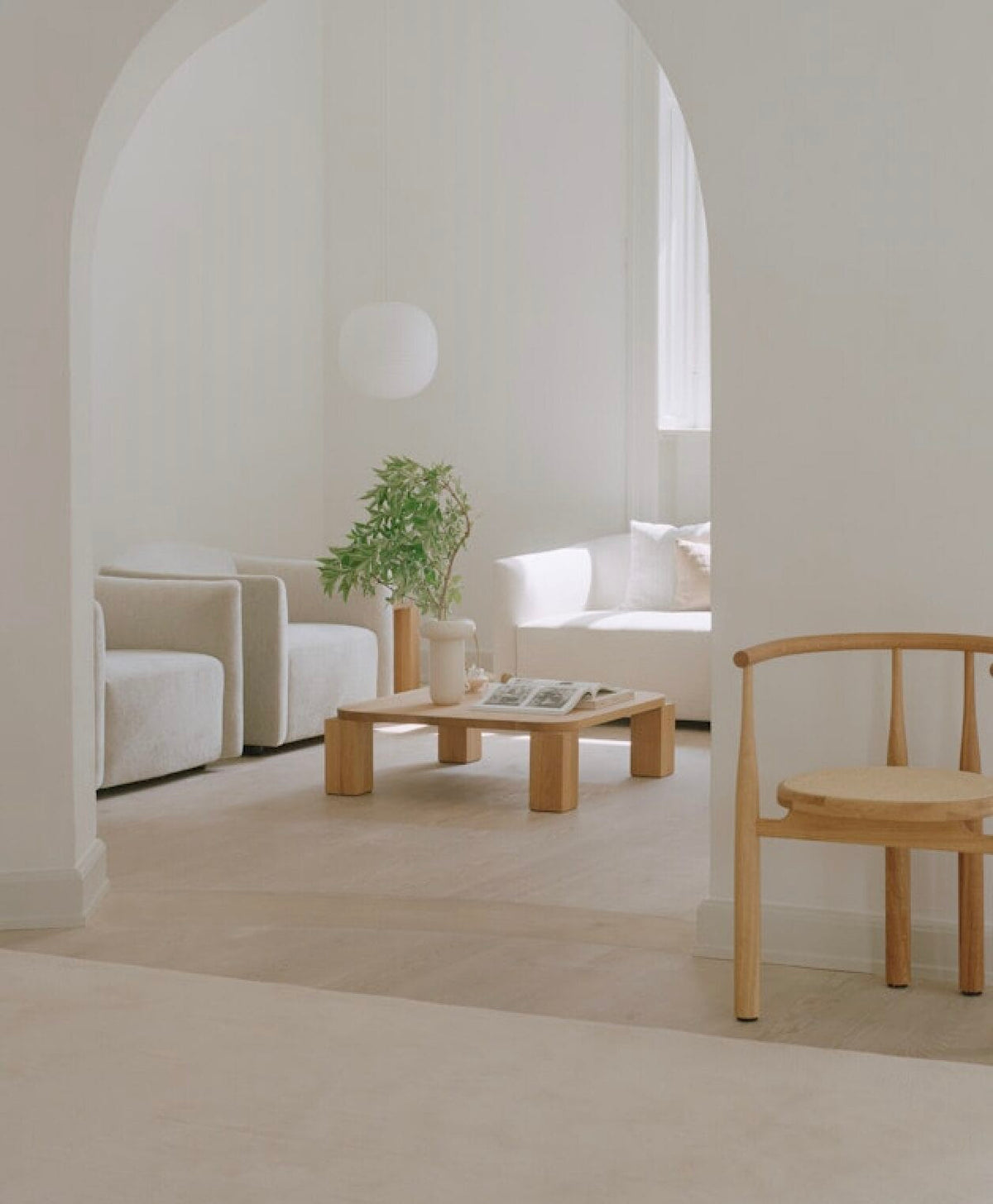 Atlas Coffee Table, Natural Oak