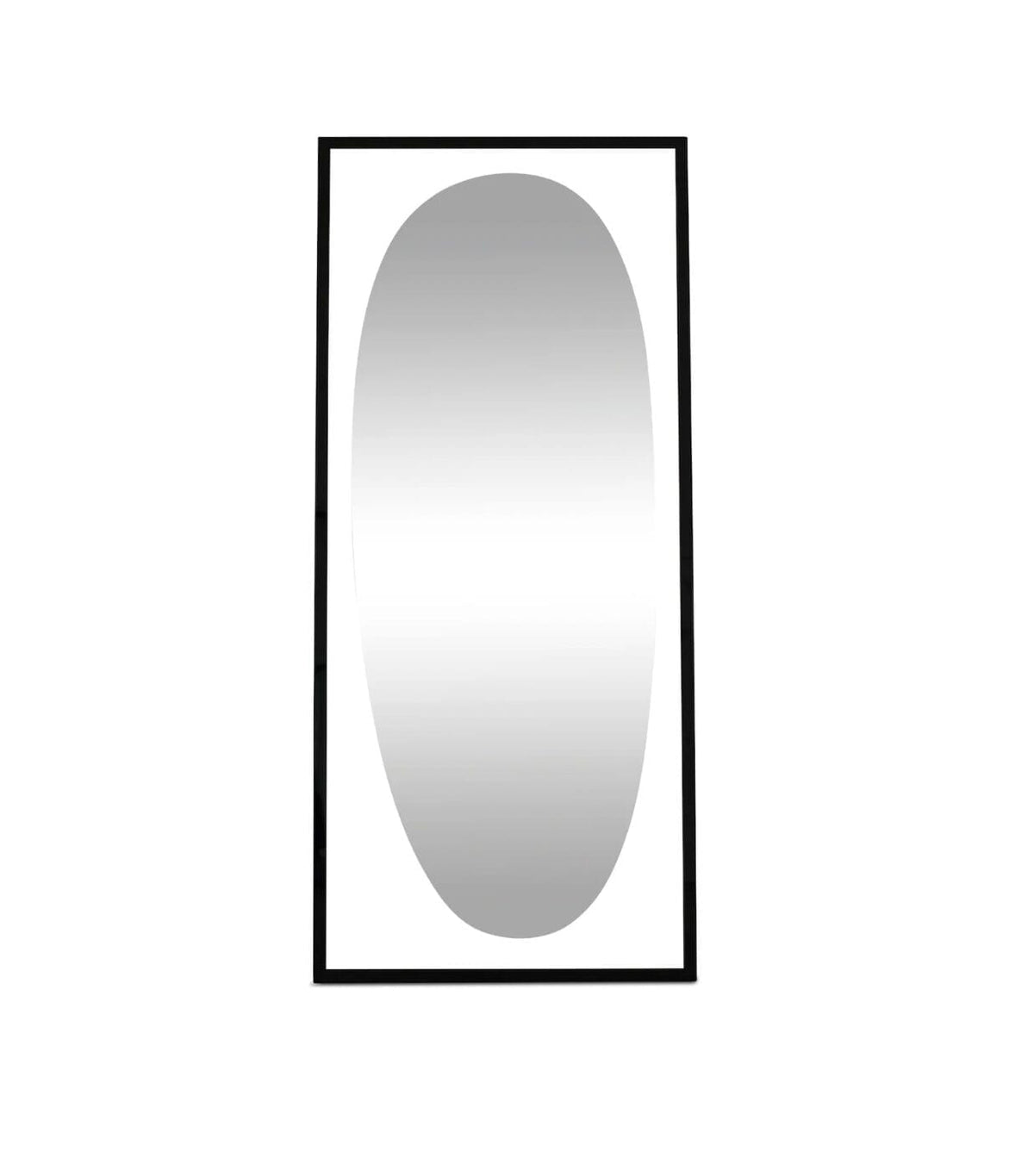 The Shadow Mirror By Aleksej Iskos, Frame: Black, 80 x 180 cm