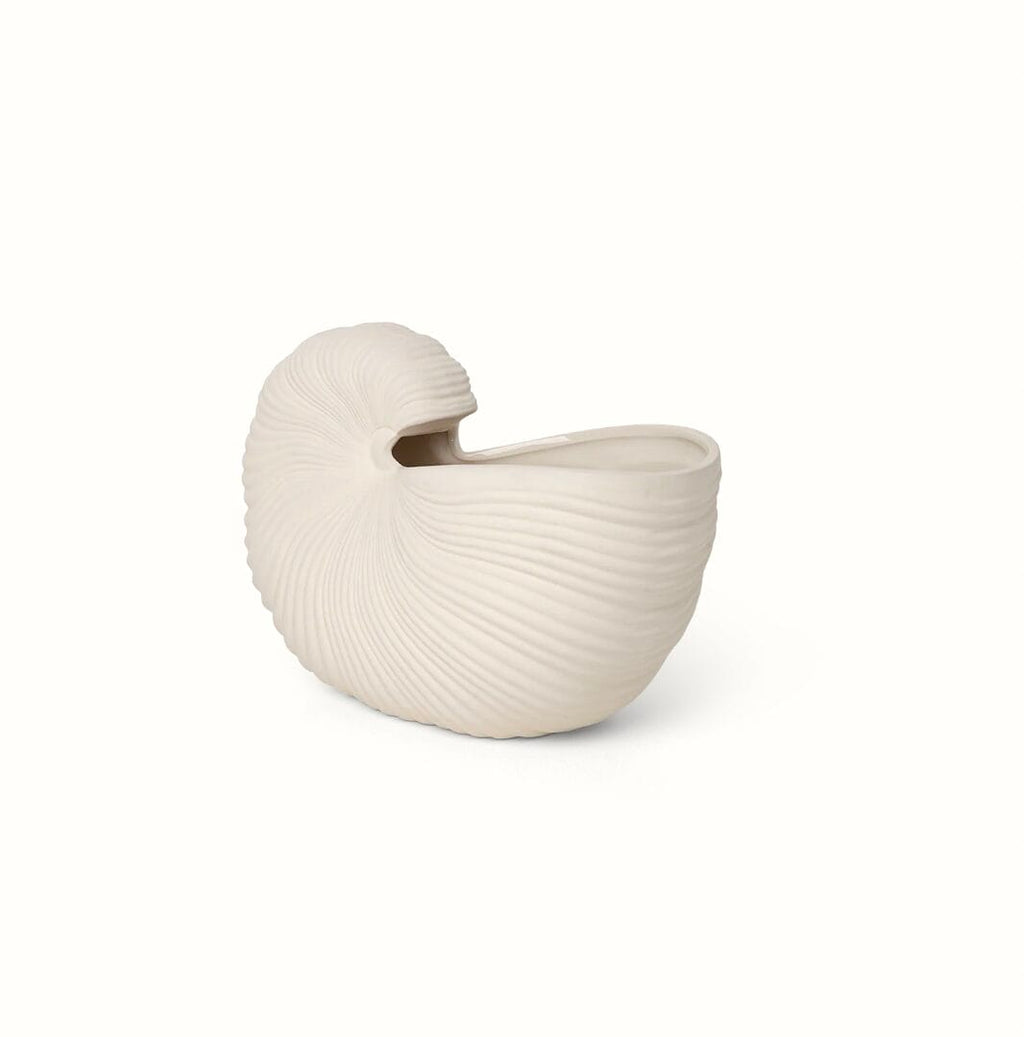 Shell Pot, Off-White