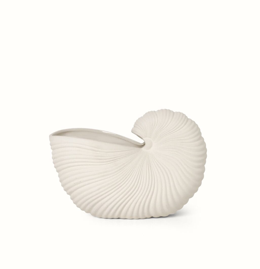 Shell Pot, Off-White