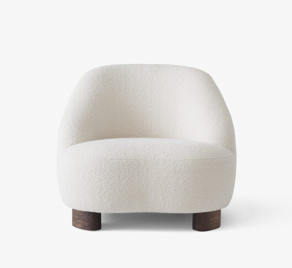 Margas Lounge Chair LC1, Svevo 002 Walnut