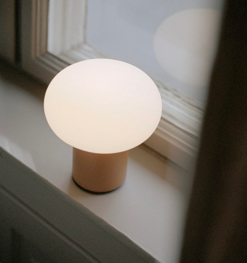 Karl-Johan Portable Table Lamp,Ochre Yellow