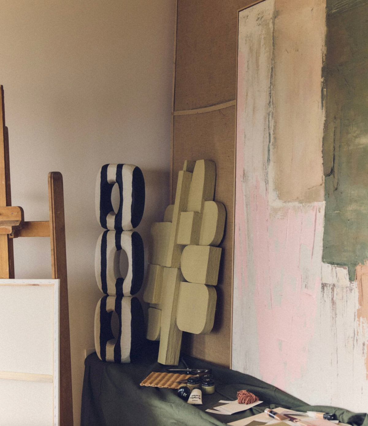 Framed artwork nomad, 123x163cm