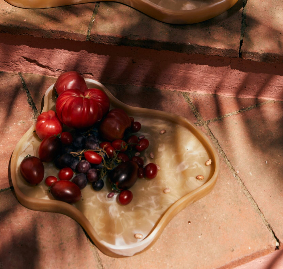Patio small tray cream 33x41,5x3,2cm