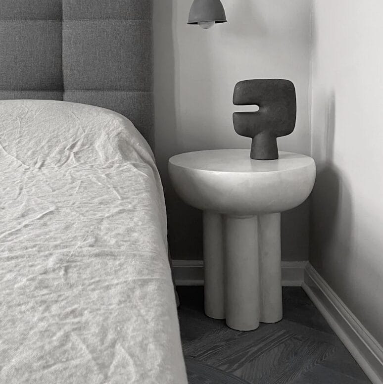 Tribal Vase, Mini - Dark Grey, L20 / W8