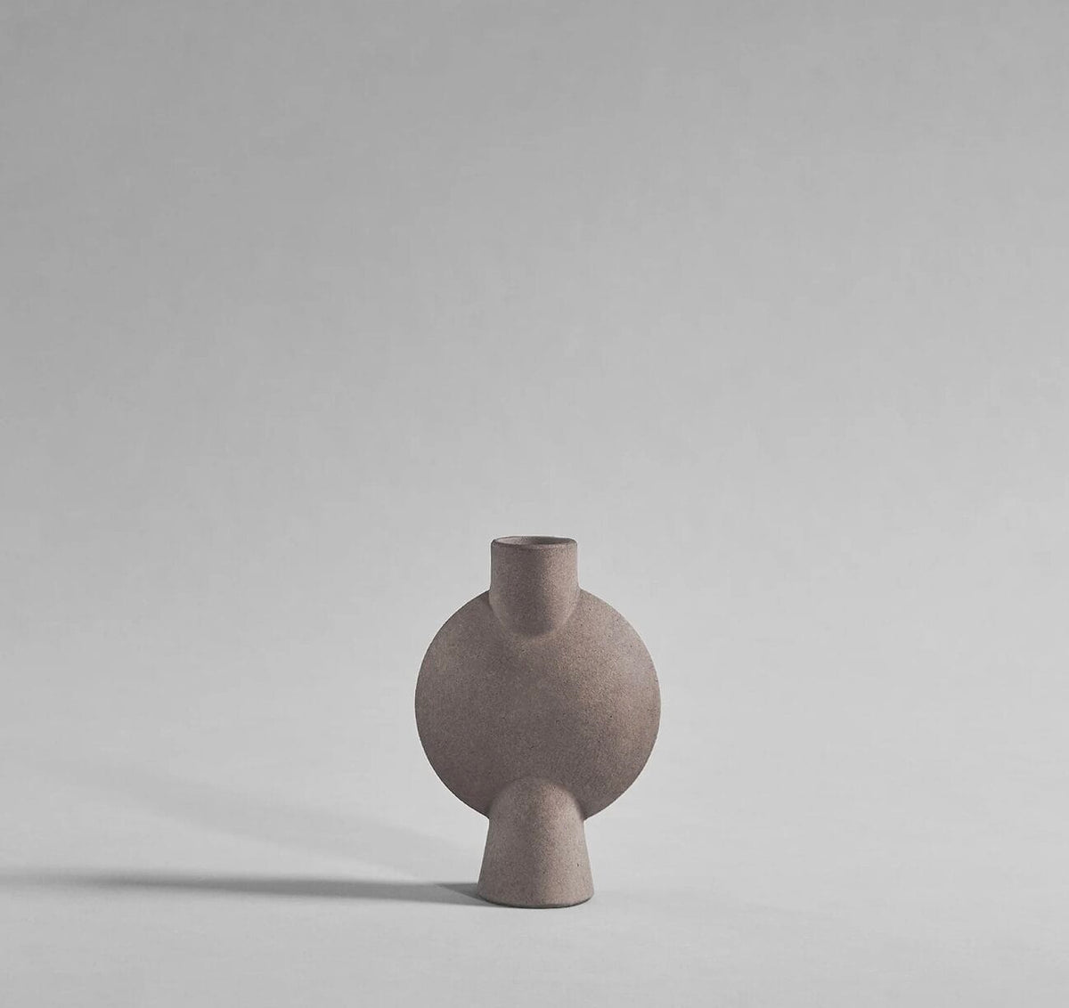 Sphere Vase Bubl, Mini - Taupe, L13 / W6