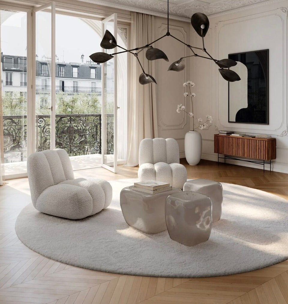 Ishi Coffee Table, Mini - Smoked Desert L31 x W31 x H38,5cm