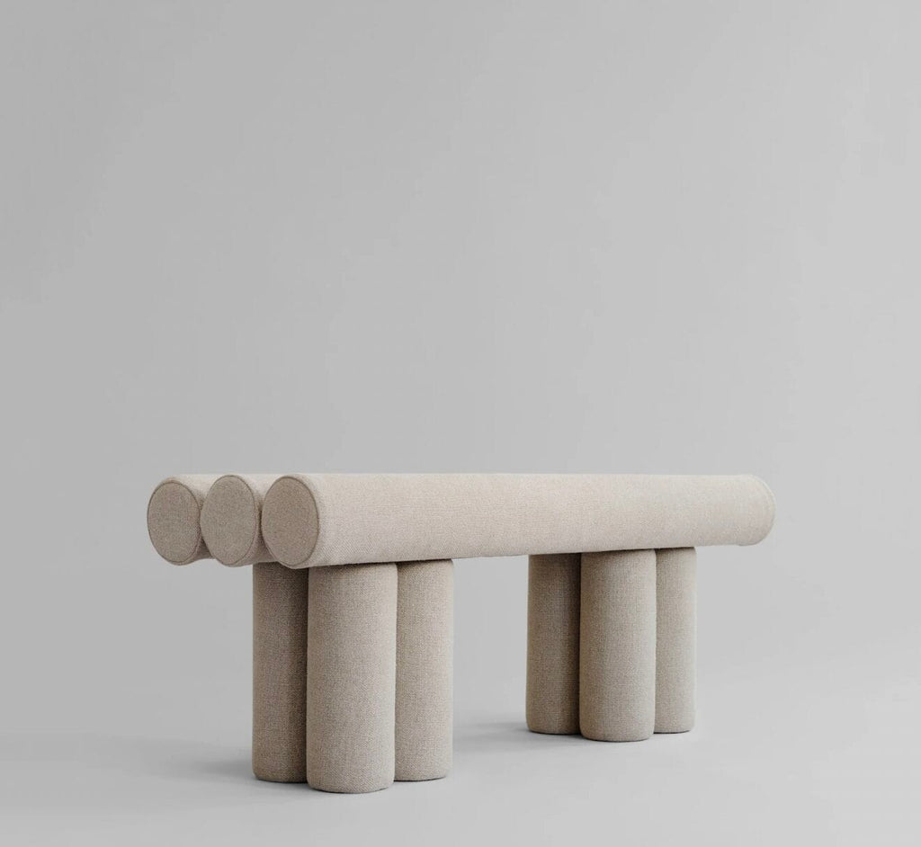 Hiro Bench – Linen Sand H48.5 x L120 x W39cm