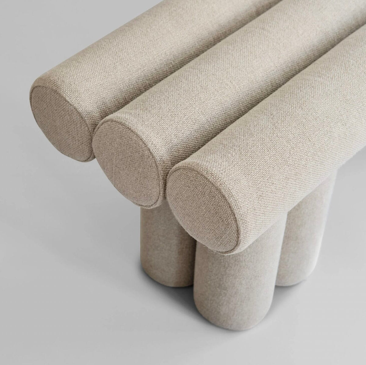 Hiro Bench – Linen Sand H48.5 x L120 x W39cm
