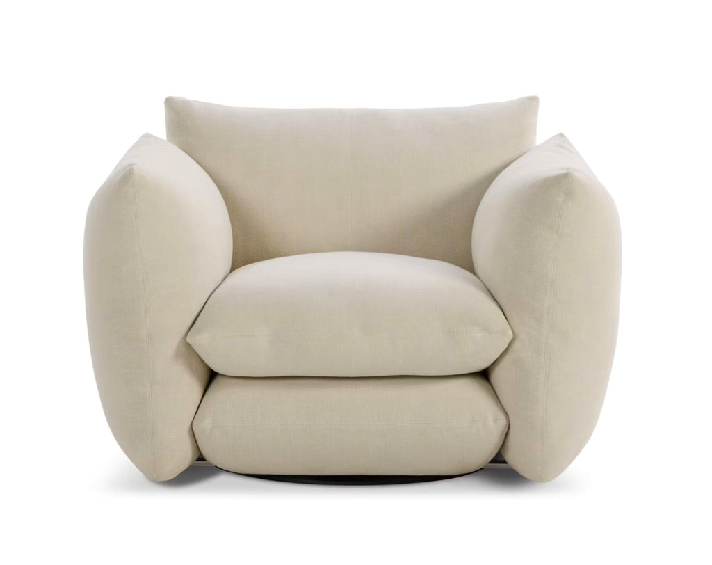 Perron Pillo Lounge Chair, Fabric group G07H - Hyle (G) Ice