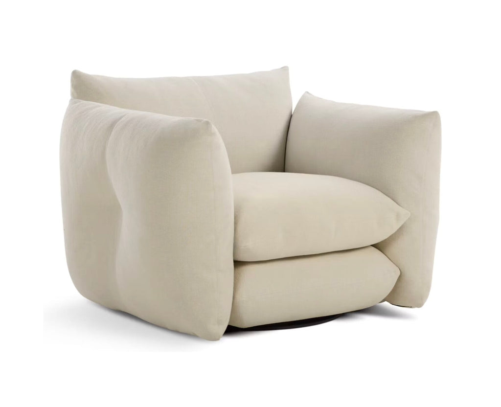 Perron Pillo Lounge Chair, Fabric group G07H - Hyle (G) Ice