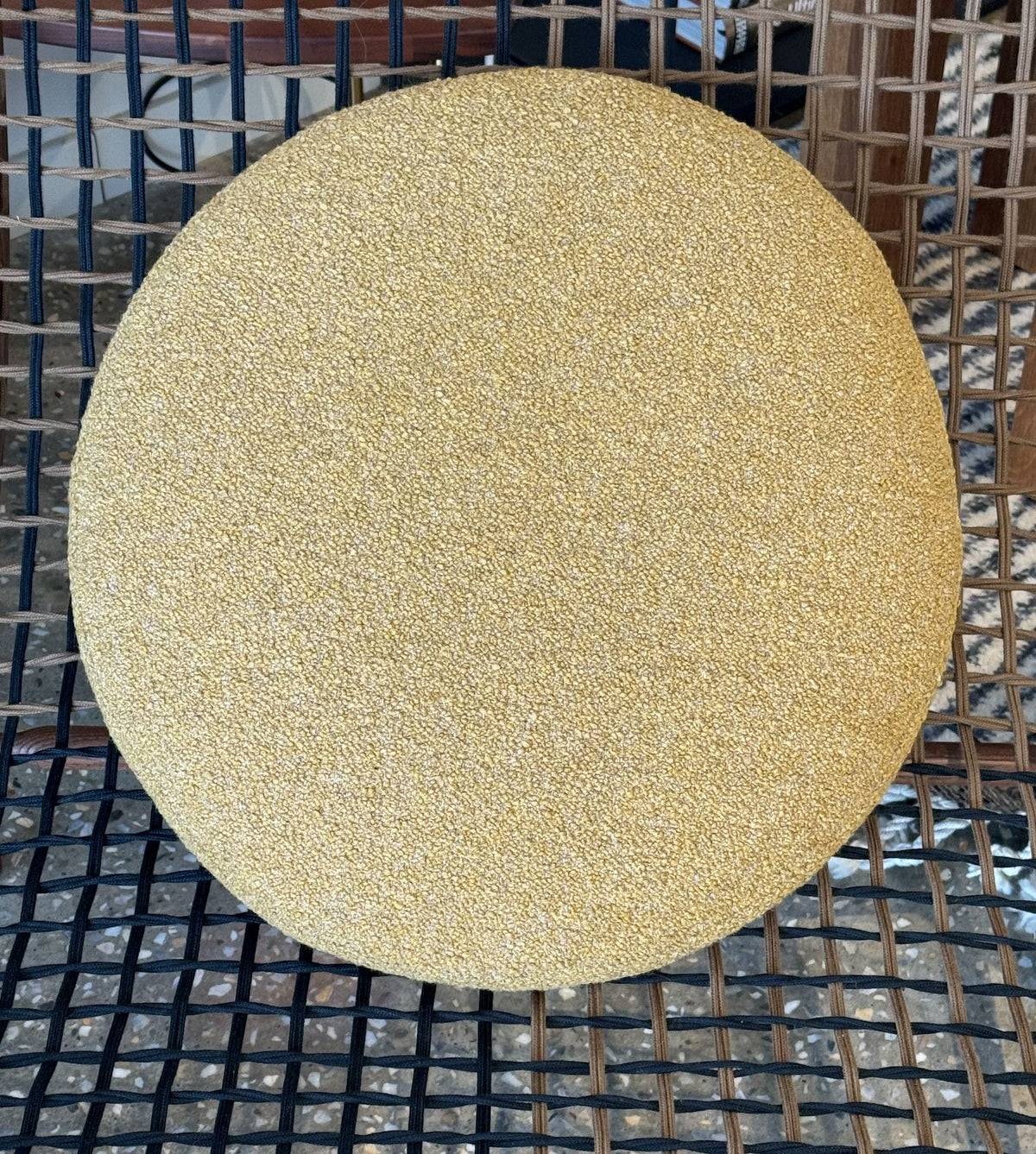 Rond Cushion W/Band, Teddy col 05/6