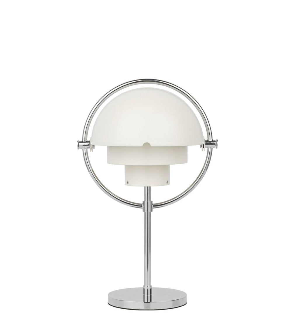 Multi-Lite Portable, Base Chrome, Shade Semi Matt