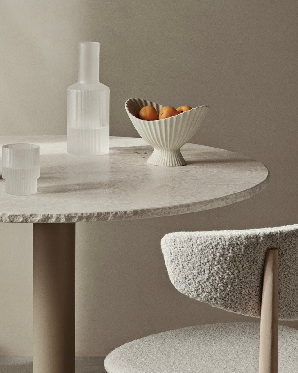 Fountain Bowl Small, Off-white, W19 x H13cm