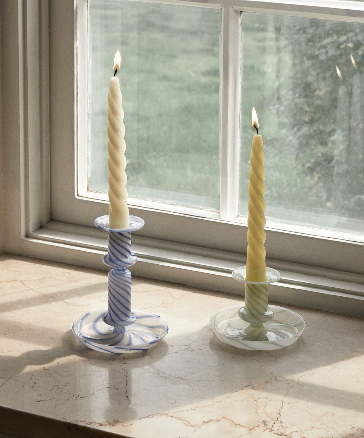 Flare Stripe Milk Medium-Blue