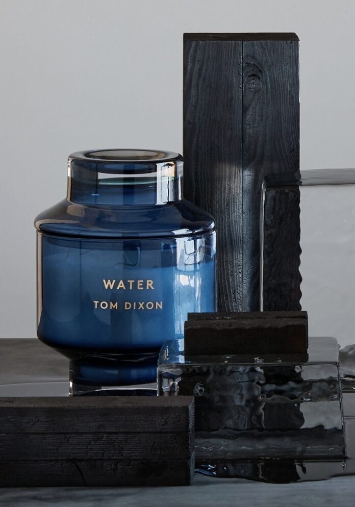 Scent Large Water, Blue Glass