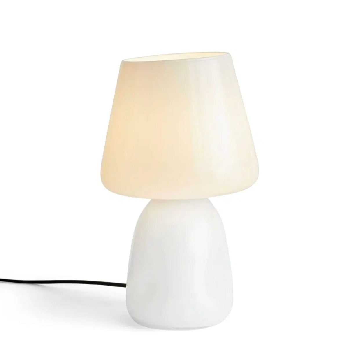 Apollo Table Lamp Shade-White Opal Glass