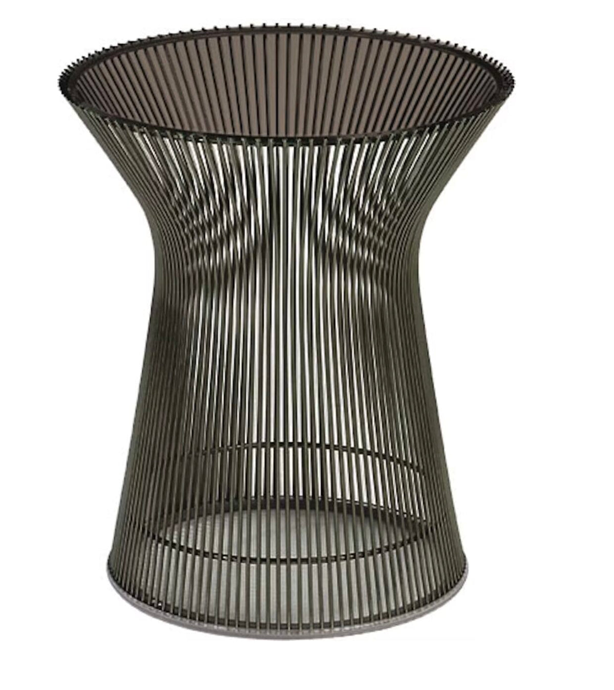 Platner Table, Bronze Glass Ø40 cm