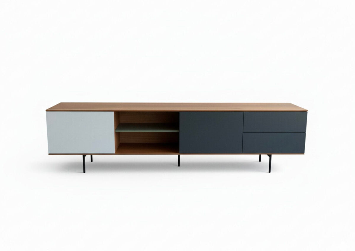 Sideboard, Metal Frame W228 cm/D46cm