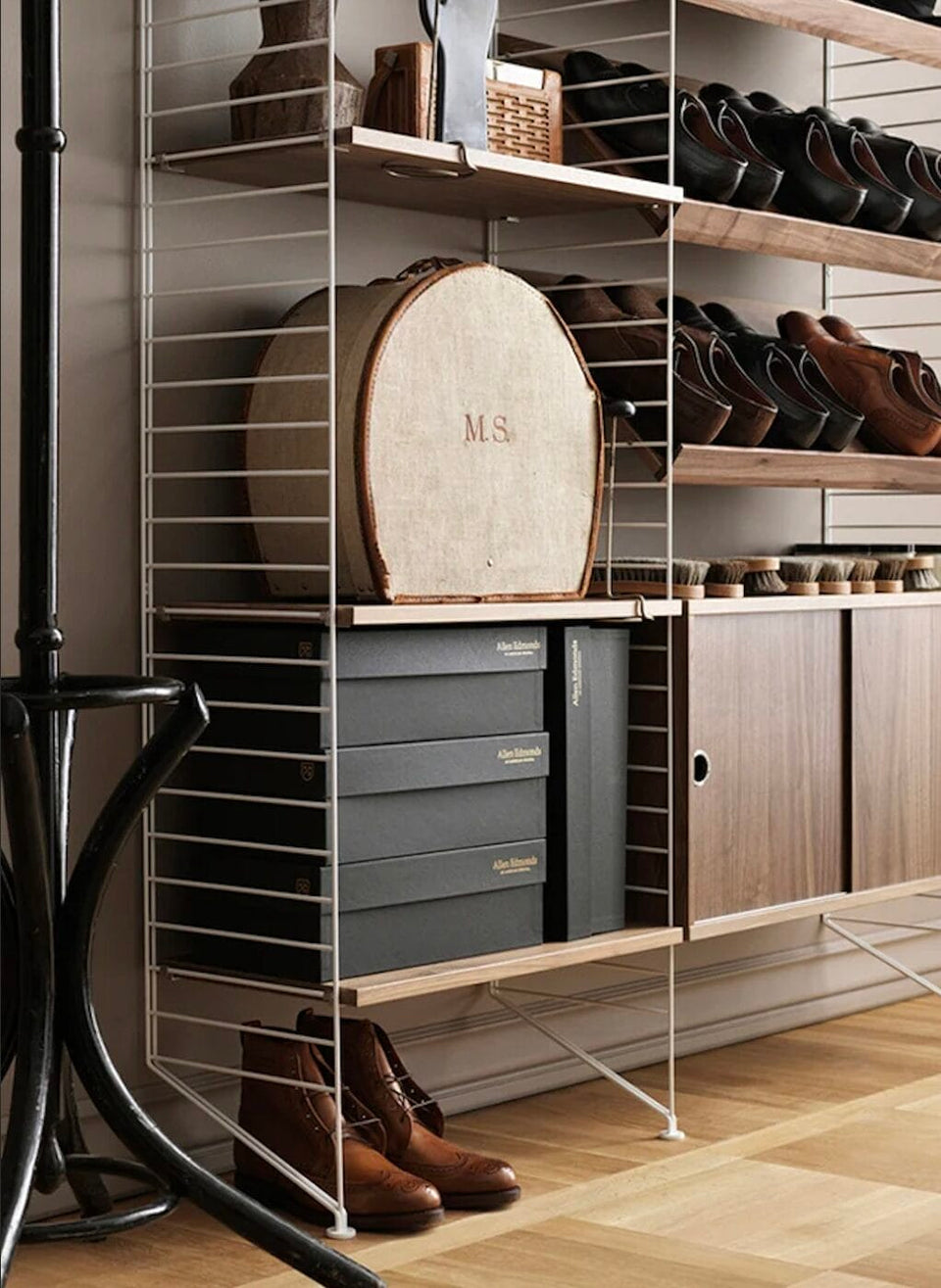String Configuration White/Oak