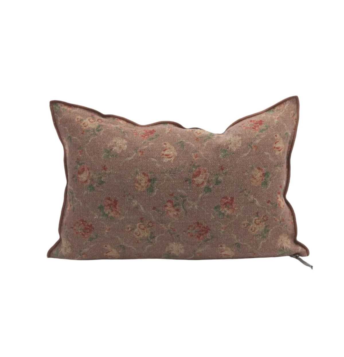 Printed Wabi Sabi Linen - Jardin Secret Bois de Rose 40 x 60