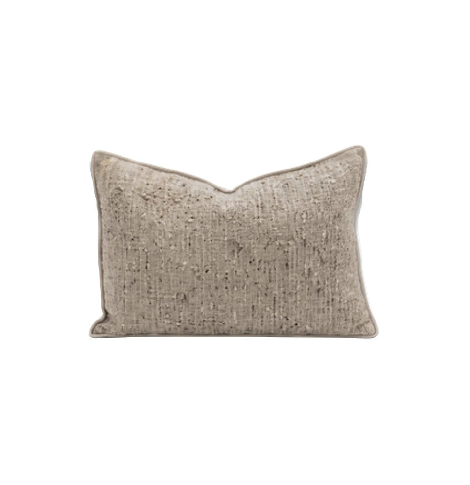 Cushion Vice Versa Wicked Pollock Chenille Latte 40 x 60cm