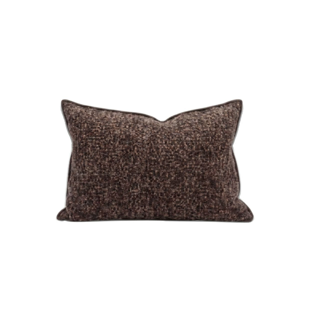 Cushion Vice Versa, Bouclette Panettone Marron Glacé 40 x 60cm