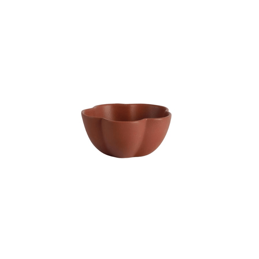 Syam Sharing Bowl S, Brique, 9 x 4 cm