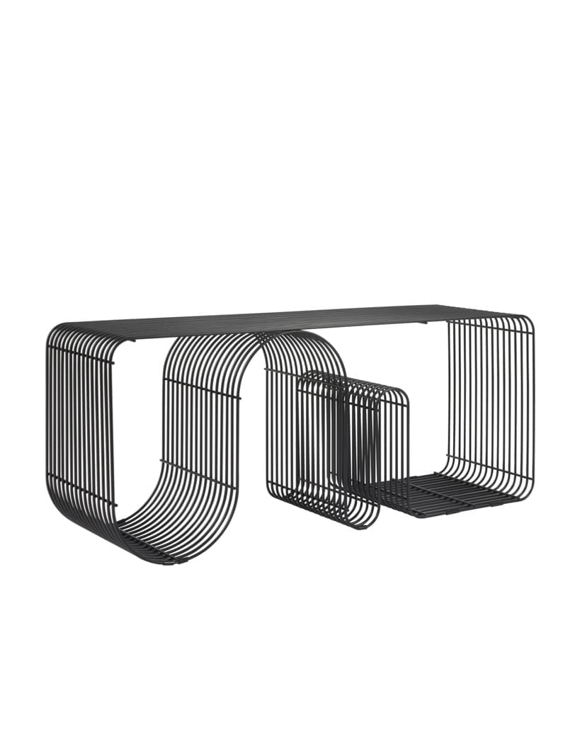 CURVA Bench, Black