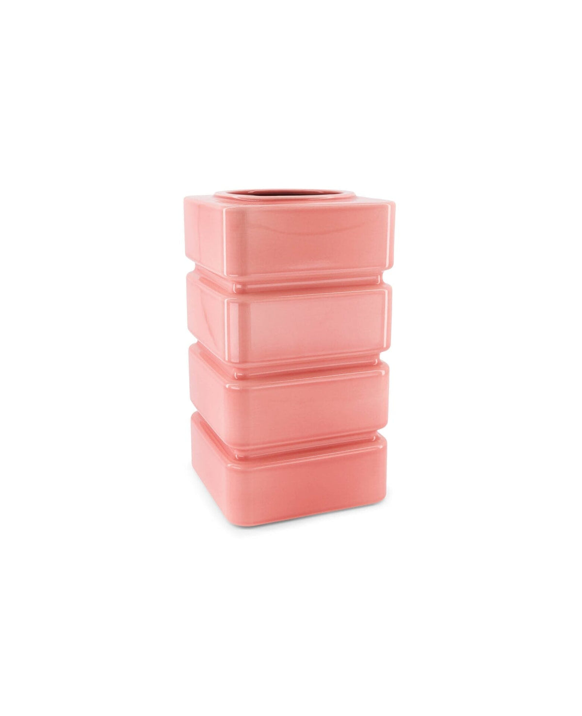 Donna powder pink ceramic vase 14x14xH29cm