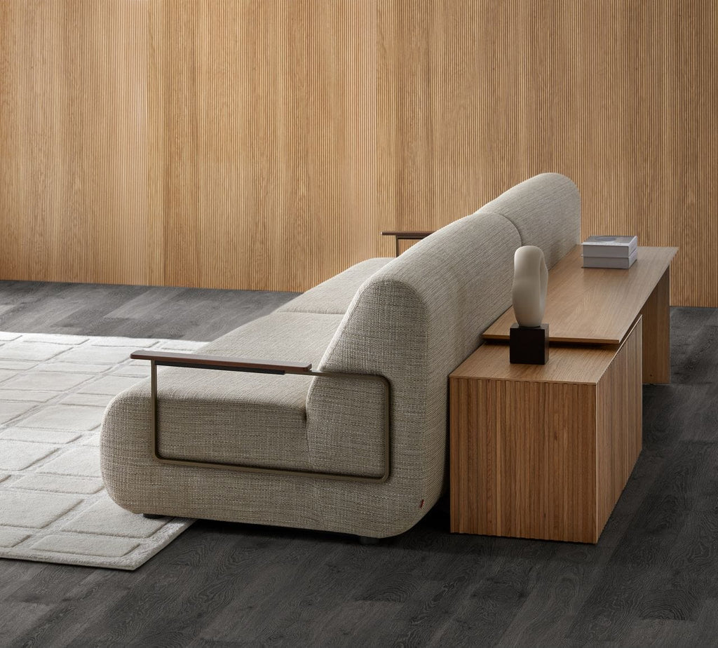 Velasca Extensible Sideboard in Ebony Stained Oak, 3 Doors, 200/271 cm