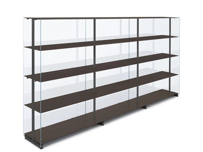 Red Baron Bookshelf,200x45,H160cm