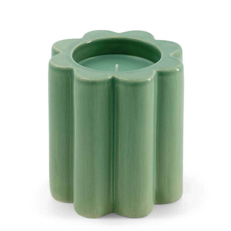 Candela Orange blossom scented vegetable wax and ceramic candle H10 x Ø11cm