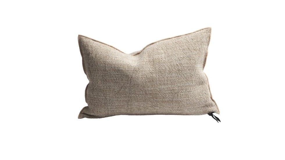 Toile Nomade Cushion, Naturel, 40 x 60 cm