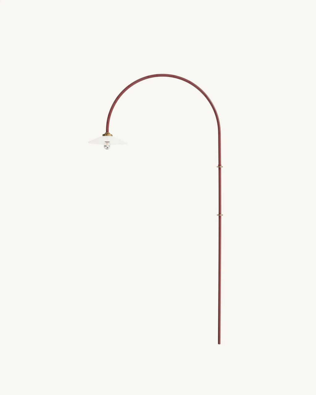 Hanging Lamp n°2, Menie Red, Muller van severen 88x 180h cm